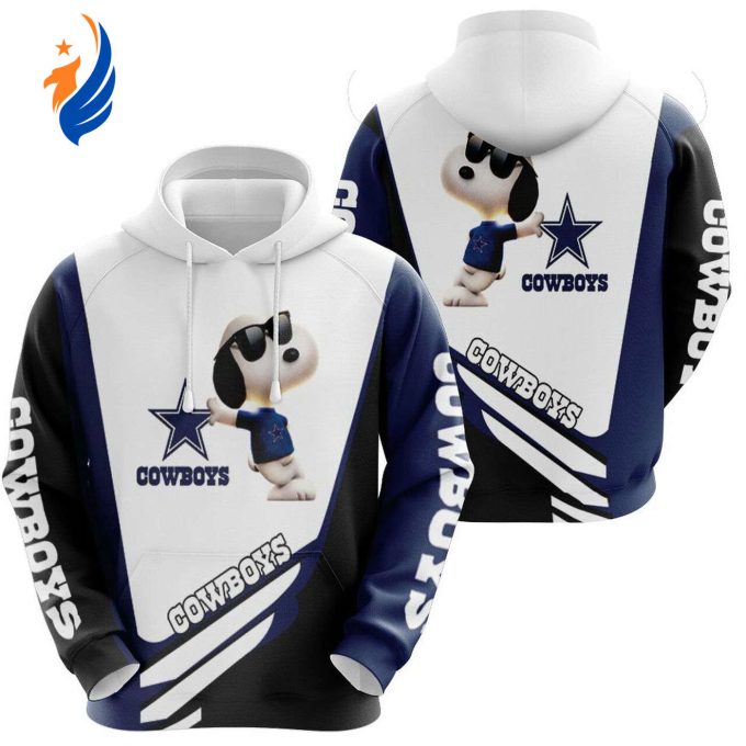 Snoopy Love Dallas Cowboys 3D Hoodie – Show Your Team Spirit with Officially Licensed NFL Apparel Snoopy Love Dallas Cowboys 3D Hoodie – Show Your Team Spirit with Officially Licensed NFL Apparel
