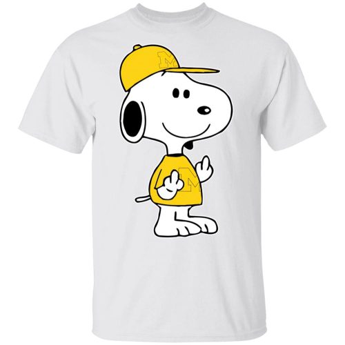 Snoopy Michigan Wolverines NCAA Shirt Double Middle Fingers Fck You Tee – Show Your Team Spirit! Snoopy Michigan Wolverines NCAA Shirt Double Middle Fingers Fck You Tee – Show Your Team Spirit!