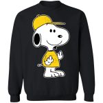 Snoopy Michigan Wolverines NCAA Shirt Double Middle Fingers Fck You Tee – Show Your Team Spirit!