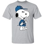 Snoopy Minnesota Timberwolves NBA Shirt Double Middle Fingers Fck You Design