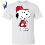 Snoopy Devils NHL Double Middle Fingers Shirt – Show Your Team Spirit with Attitude! Snoopy Devils NHL Double Middle Fingers Shirt – Show Your Team Spirit with Attitude!