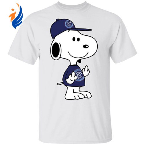 Snoopy NYC FC MLS Double Middle Fingers Fck You Shirt – Show Your Team Spirit with Attitude! Snoopy NYC FC MLS Double Middle Fingers Fck You Shirt – Show Your Team Spirit with Attitude!