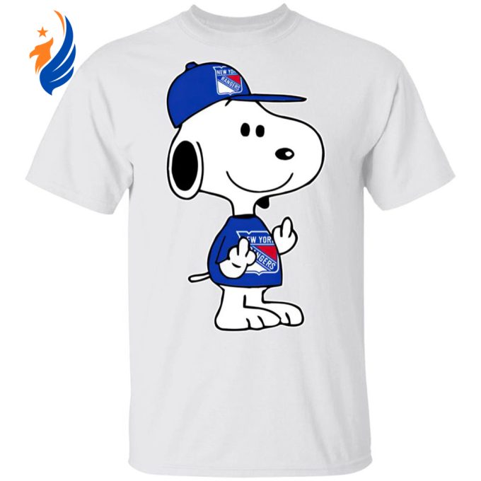 Snoopy New York Rangers NHL Double Middle Fingers Shirt – Stylishly Support Your Team with this Bold F*ck You Tee! Snoopy New York Rangers NHL Double Middle Fingers Shirt – Stylishly Support Your Team with this Bold F*ck You Tee!