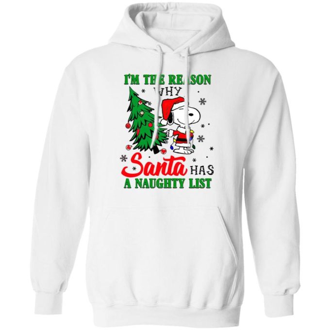 Spread Holiday Cheer with Snoopy Santa Naughty List Shirt – Perfect Merry Christmas Gift Spread Holiday Cheer with Snoopy Santa Naughty List Shirt – Perfect Merry Christmas Gift