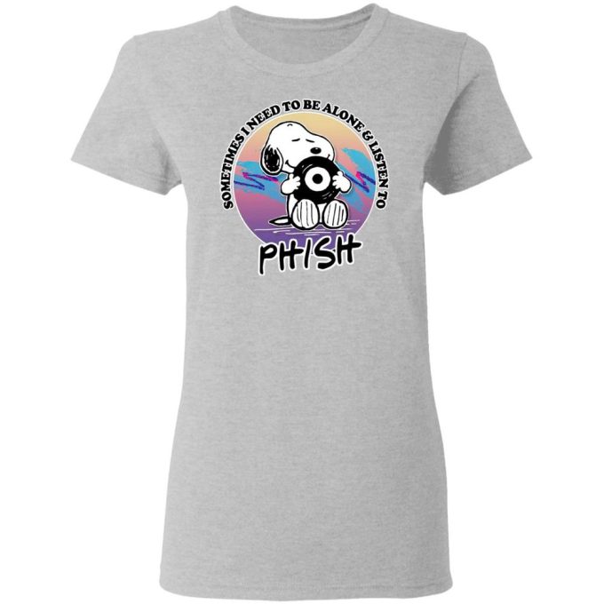 Snoopy Phish Shirt: Embrace Solitude & Groove with Style!