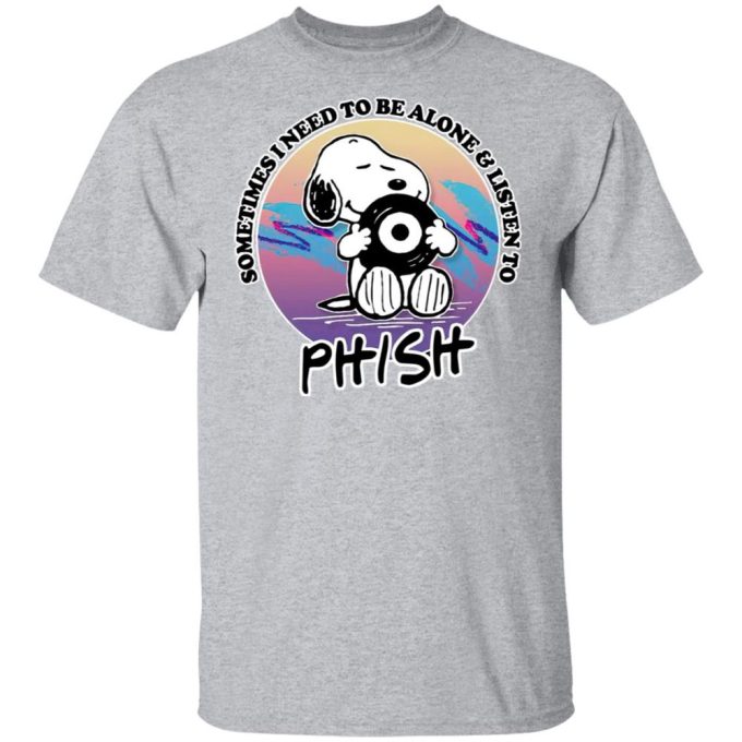 Snoopy Phish Shirt: Embrace Solitude & Groove with Style!
