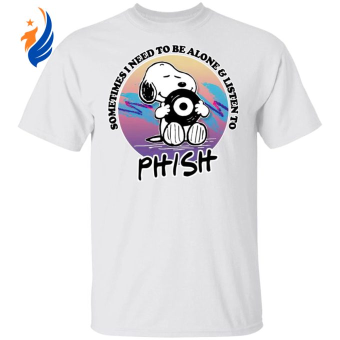 Snoopy Phish Shirt: Embrace Solitude & Groove with Style!
