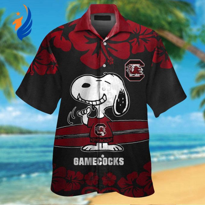 South Carolina Gamecocks & Snoopy Hawaiian Shirt: Show Your Team Spirit with this Fun and Stylish Apparel! South Carolina Gamecocks & Snoopy Hawaiian Shirt: Show Your Team Spirit with this Fun and Stylish Apparel!