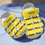 Special Clogs Peanut Snoopy Yellow Clogs For Kids And Adults