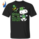 Get Lucky with St Patricks Day Snoopy Shirt – Kiss Me Anyway! Perfect for Non-Irish Celebrations Get Lucky with St Patricks Day Snoopy Shirt – Kiss Me Anyway! Perfect for Non-Irish Celebrations