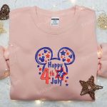 Celebrate 4th July with Star Mickey Mouse Embroidered Shirt – Best Disney Patriotic Shirts Celebrate 4th July with Star Mickey Mouse Embroidered Shirt – Best Disney Patriotic Shirts