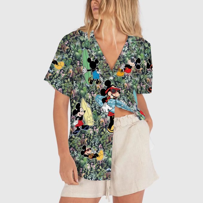 Surf in Style with Disney Mickey Hawaiian Shirt: Perfect Blend of Fun and Fashion
