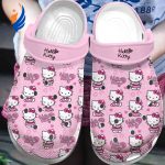 Sweet Hello Kitty Pattern Cartoon Clogs For Kids And Adults Sweet Hello Kitty Pattern Cartoon Clogs For Kids And Adults