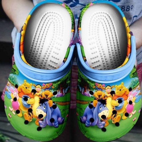 Take Memmory Winnie The Pooh And Friends Clogs For Kids And Adutls