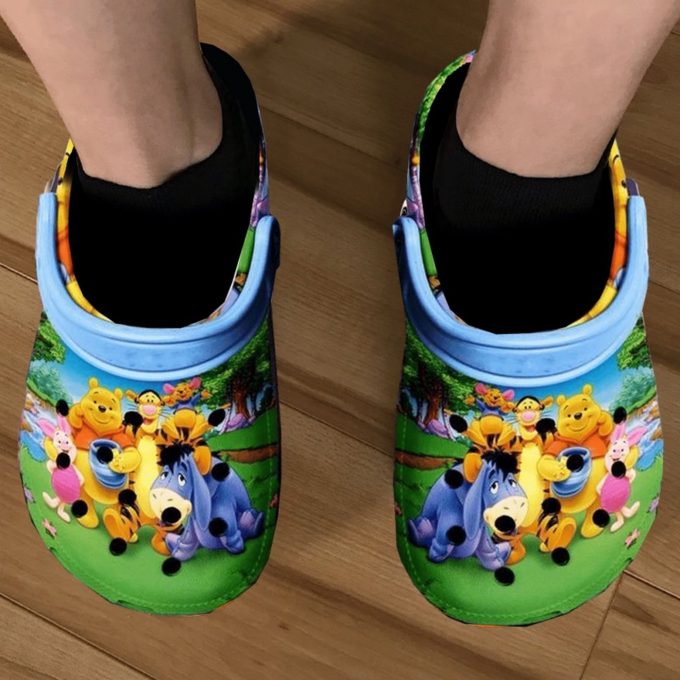Take Memmory Winnie The Pooh And Friends Clogs For Kids And Adutls