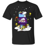 Spread Christmas Cheer with TCU Horned Frogs Santa Snoopy Shirt