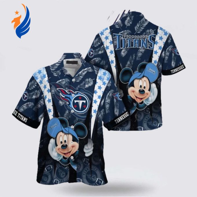 Fan s Delight: Tennessee Titans Mickey Mouse Hawaiian Shirt – Perfect Gift for Titans Enthusiasts Fan s Delight: Tennessee Titans Mickey Mouse Hawaiian Shirt – Perfect Gift for Titans Enthusiasts