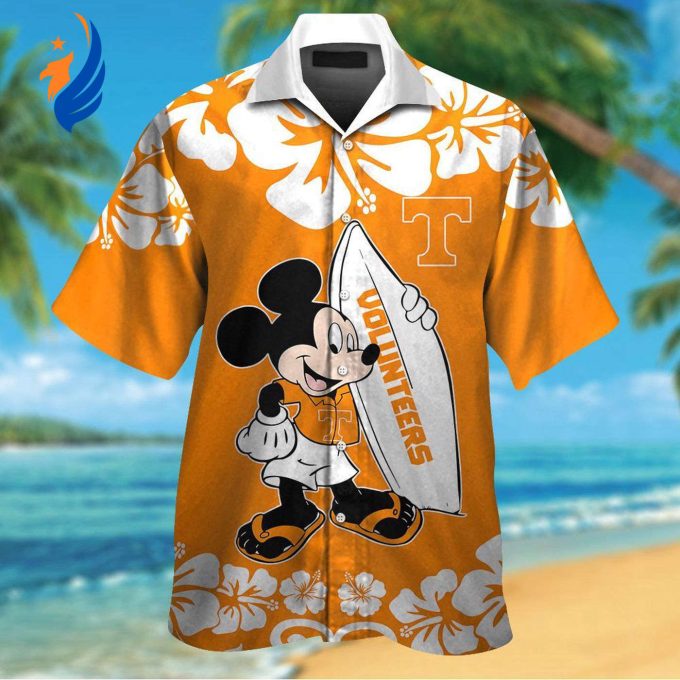 Tennessee Volunteers & Mickey Mouse Hawaiian Shirt #3 – Fun and Unique Fan Gear for UT Fans!