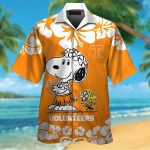 Tennessee Volunteers & Snoopy Hawaiian Shirt: Show Your Team Spirit with this Fun & Stylish Apparel!