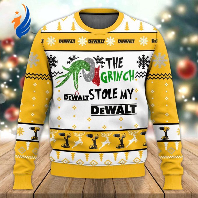 Get Festive with The Grinches Stole My Dewalt Ugly Sweater – Perfect for Holiday Fun! – Gift for Men Women Get Festive with The Grinches Stole My Dewalt Ugly Sweater – Perfect for Holiday Fun! – Gift for Men Women