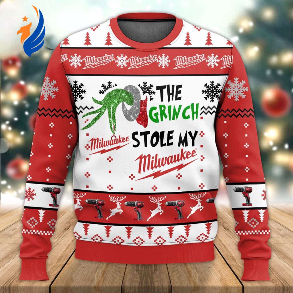 Get Festive with The Grinch Stole My Milwaukee Ugly Sweater – Perfect Holiday Attire! – Gift for Men Women Get Festive with The Grinch Stole My Milwaukee Ugly Sweater – Perfect Holiday Attire! – Gift for Men Women