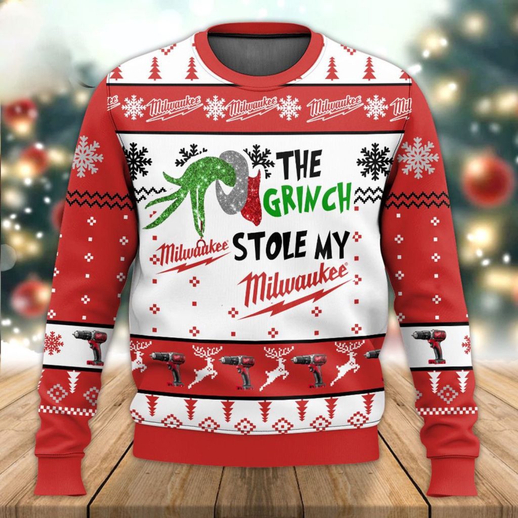 Get Festive with The Grinch Stole My Milwaukee Ugly Sweater – Perfect Holiday Attire! – Gift for Men Women Get Festive with The Grinch Stole My Milwaukee Ugly Sweater – Perfect Holiday Attire! – Gift for Men Women