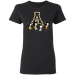 Peanuts Snoopy & Friends Cheer for Appalachian State Mountaineers NCAA Shirt – Official Merchandise