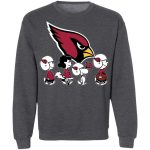 Cheer on Arizona Cardinals with Peanuts Snoopy & Friends NFL Shirt Cheer on Arizona Cardinals with Peanuts Snoopy & Friends NFL Shirt