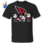 Cheer on Arizona Cardinals with Peanuts Snoopy & Friends NFL Shirt Cheer on Arizona Cardinals with Peanuts Snoopy & Friends NFL Shirt