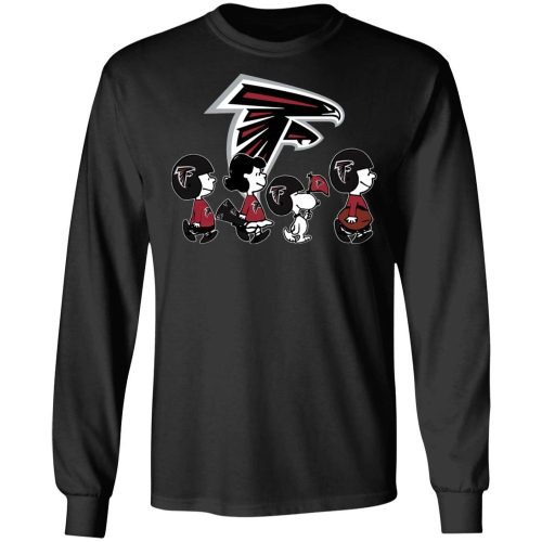 Cheer on Atlanta Falcons with Peanuts Snoopy & Friends NFL Shirt Cheer on Atlanta Falcons with Peanuts Snoopy & Friends NFL Shirt