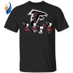 Cheer on Atlanta Falcons with Peanuts Snoopy & Friends NFL Shirt