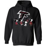 Cheer on Atlanta Falcons with Peanuts Snoopy & Friends NFL Shirt