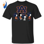 Root for Auburn Tigers with Peanuts Snoopy & Friends NCAA Shirt Root for Auburn Tigers with Peanuts Snoopy & Friends NCAA Shirt