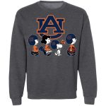 Root for Auburn Tigers with Peanuts Snoopy & Friends NCAA Shirt Root for Auburn Tigers with Peanuts Snoopy & Friends NCAA Shirt
