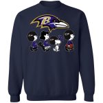 Baltimore Ravens NFL Shirt: Peanuts Snoopy & Friends Cheer in Style! Baltimore Ravens NFL Shirt: Peanuts Snoopy & Friends Cheer in Style!