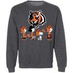 Cincinnati Bengals NFL Shirt: Peanuts Snoopy & Friends Cheer Perfect Fan Gear! Cincinnati Bengals NFL Shirt: Peanuts Snoopy & Friends Cheer Perfect Fan Gear!