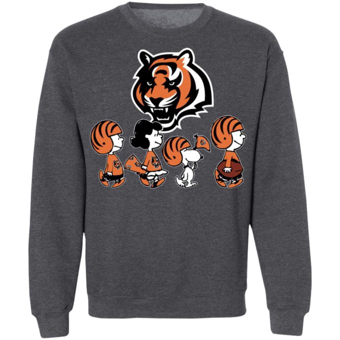 Cincinnati Bengals NFL Shirt: Peanuts Snoopy & Friends Cheer Perfect Fan Gear!