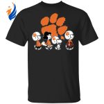 Clemson Tigers NCAA Shirt: Peanuts Snoopy & Friends Cheer – Officially Licensed Apparel Clemson Tigers NCAA Shirt: Peanuts Snoopy & Friends Cheer – Officially Licensed Apparel