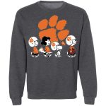 Clemson Tigers NCAA Shirt: Peanuts Snoopy & Friends Cheer – Officially Licensed Apparel Clemson Tigers NCAA Shirt: Peanuts Snoopy & Friends Cheer – Officially Licensed Apparel