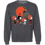 Cheer on the Cleveland Browns with Peanuts Snoopy & Friends NFL Shirt