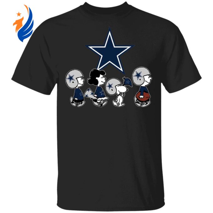 Peanuts Snoopy & Friends Cheer for Dallas Cowboys NFL Shirt: Show Your Team Spirit! Peanuts Snoopy & Friends Cheer for Dallas Cowboys NFL Shirt: Show Your Team Spirit!