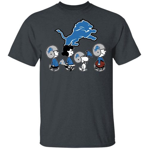 Cheer on the Detroit Lions with Peanuts Snoopy & Friends NFL Shirt Cheer on the Detroit Lions with Peanuts Snoopy & Friends NFL Shirt