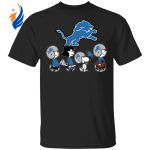 Cheer on the Detroit Lions with Peanuts Snoopy & Friends NFL Shirt Cheer on the Detroit Lions with Peanuts Snoopy & Friends NFL Shirt