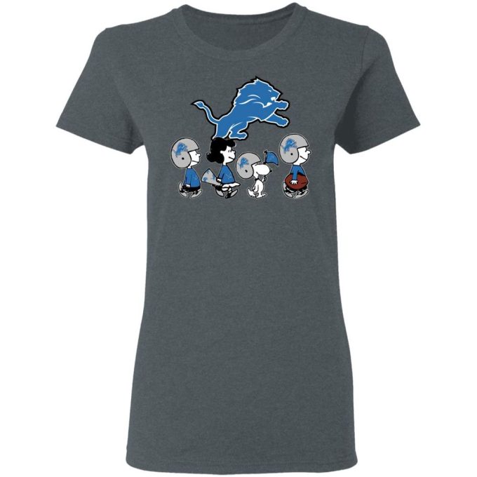 Cheer on the Detroit Lions with Peanuts Snoopy & Friends NFL Shirt