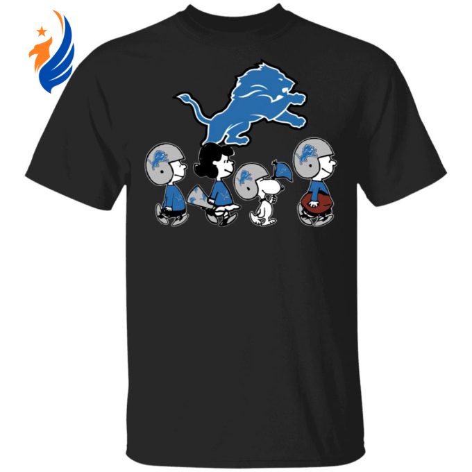 Cheer on the Detroit Lions with Peanuts Snoopy & Friends NFL Shirt Cheer on the Detroit Lions with Peanuts Snoopy & Friends NFL Shirt