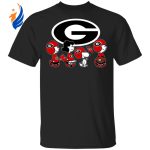 Get Game-Ready with Peanuts Snoopy and Friends: Georgia Bulldogs NCAA Shirt Get Game-Ready with Peanuts Snoopy and Friends: Georgia Bulldogs NCAA Shirt