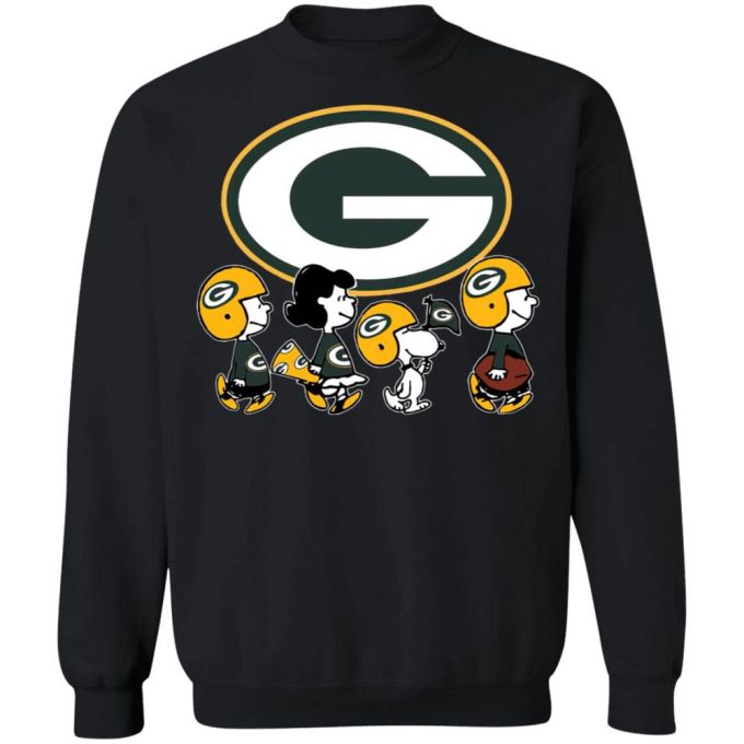 Snoopy and Friends Cheer for Green Bay Packers NFL Shirt – Show Your Support with Peanuts Merchandise!