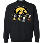 Cheer on the Iowa Hawkeyes with Peanuts Snoopy & Friends NCAA Shirt Cheer on the Iowa Hawkeyes with Peanuts Snoopy & Friends NCAA Shirt