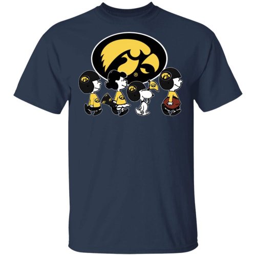 Cheer on the Iowa Hawkeyes with Peanuts Snoopy & Friends NCAA Shirt Cheer on the Iowa Hawkeyes with Peanuts Snoopy & Friends NCAA Shirt