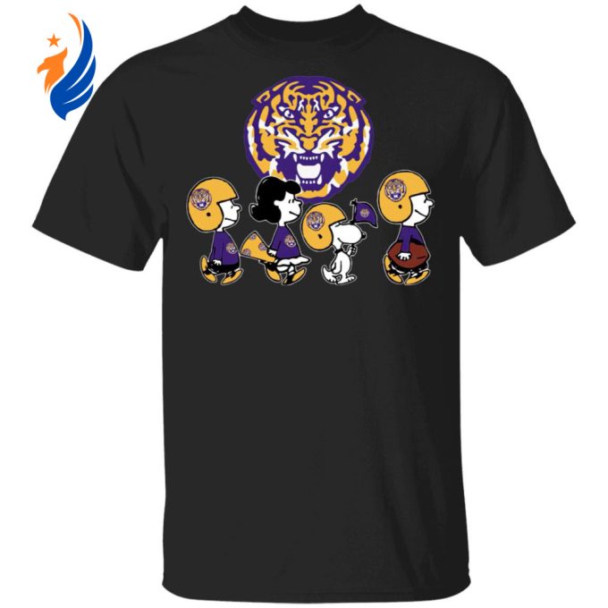 Cheer on LSU Tigers with Peanuts Snoopy & Friends NCAA Shirt – Officially Licensed LSU Apparel Cheer on LSU Tigers with Peanuts Snoopy & Friends NCAA Shirt – Officially Licensed LSU Apparel